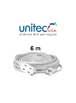 Sin título-3 EXTENSION BLANCA 14AWG 6MTS UNITEC