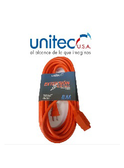Sin título-3 EXTENSION NARANJA 14 AWG 8MTS UNITEC