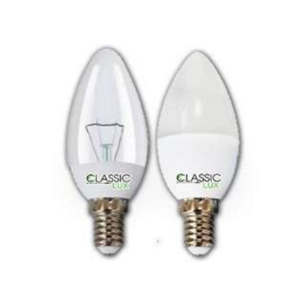 BOMB VELA LED 6W E-12 BLANCO 3.5K CLASSIC LUX