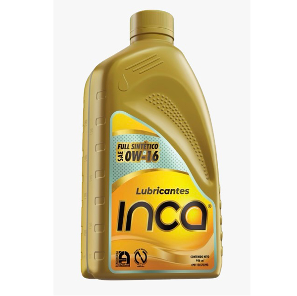 ACEITE FUKK SINTETICO API SQ SAE OW16 INCA
